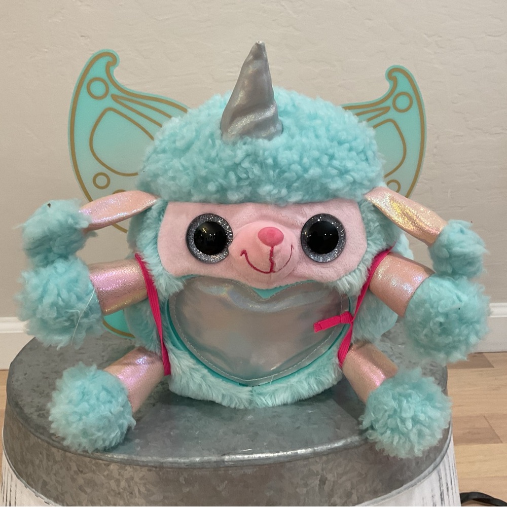 Plush Unicorn plush for Kids - Blue and Pink